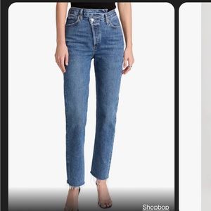Agolde Criss Cross Straight Leg Jean size 26
